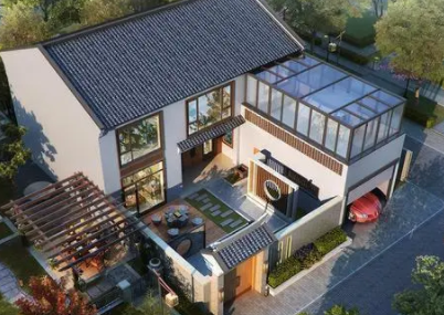 淮南谈谈如何做出更好的现代中式别墅设计