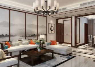 淮南中式客厅设计哪些元素是必不可少的呢